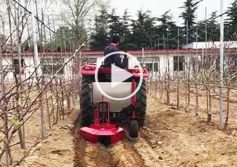 New type ditching & fertilizing machine